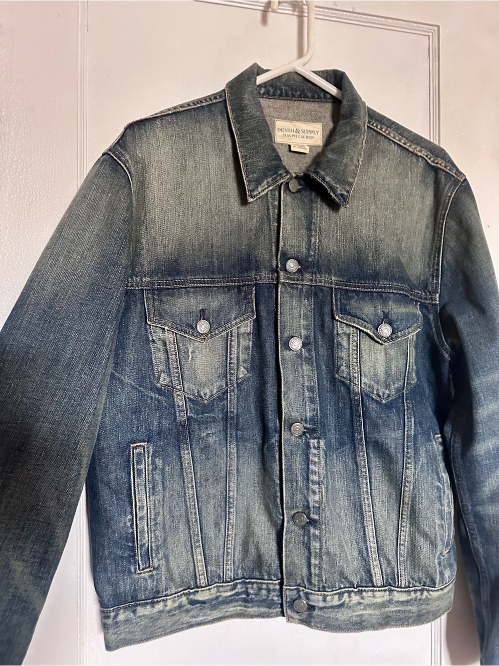 Denim & Supply Ralph Lauren Faded Blue Denim Jacket